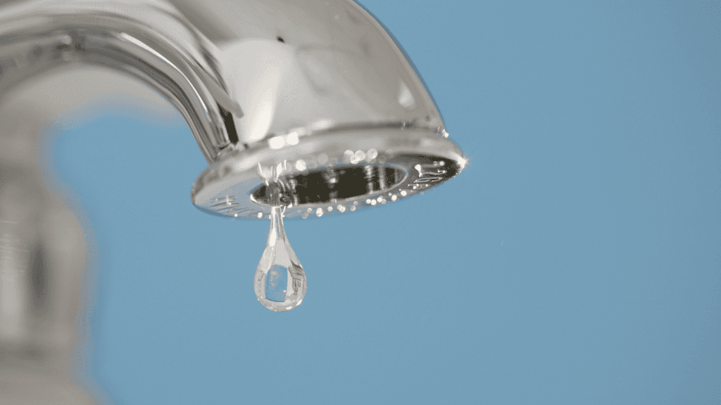 water leak